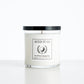 Aced It Co. First Group Out golf-inspired scented candle with a yellow golf ball label.